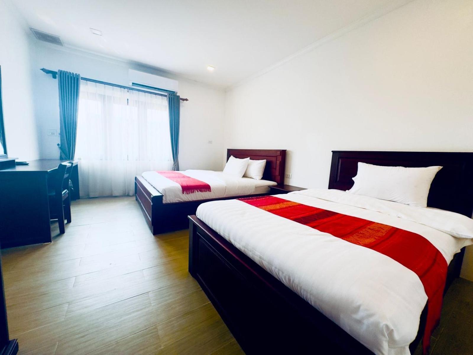 A P S Moutain View Hotel Vang Vieng Exterior photo