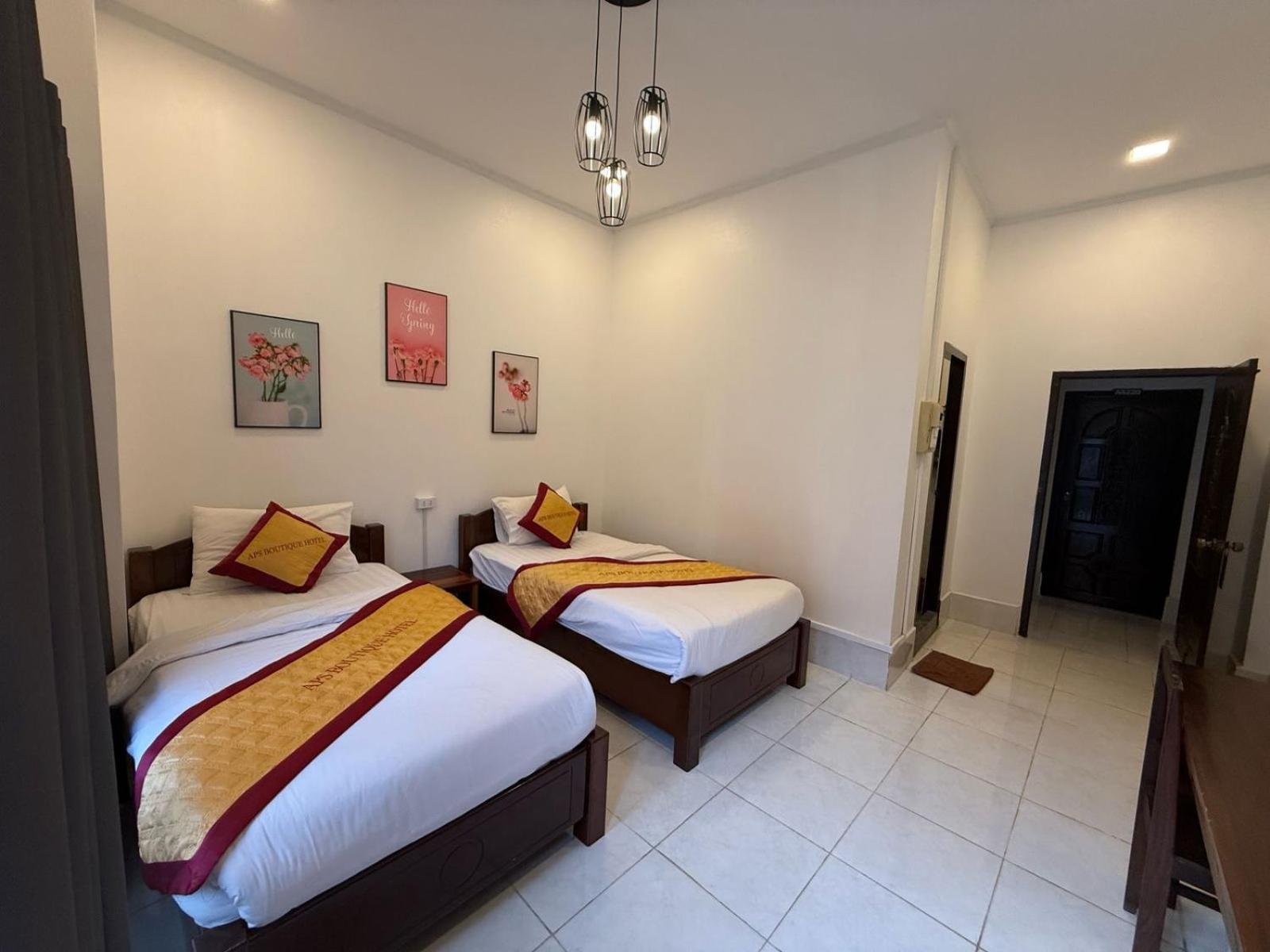 A P S Moutain View Hotel Vang Vieng Exterior photo